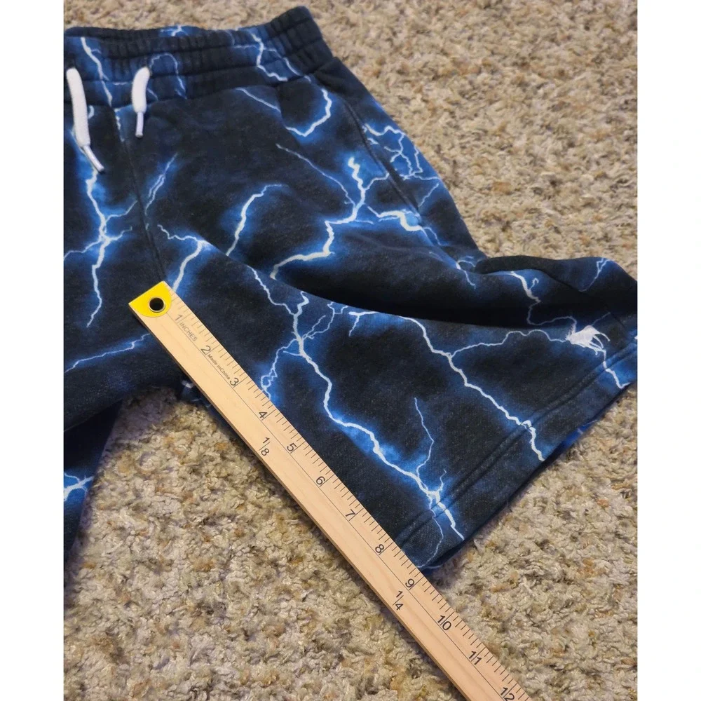 Abercrombie‎ Kids Lightning Pattern Shorts Youth Size 11/12 Blue